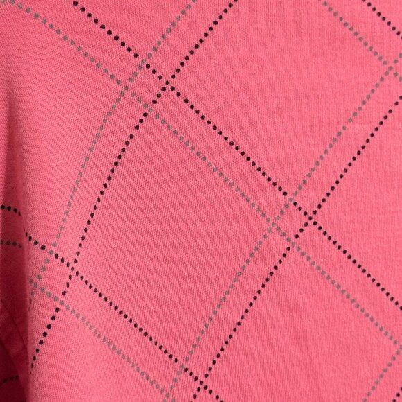 Roundtree and Yorke Mens Argyle Design Polo Shirt - Size Large - Picture 6 of 6